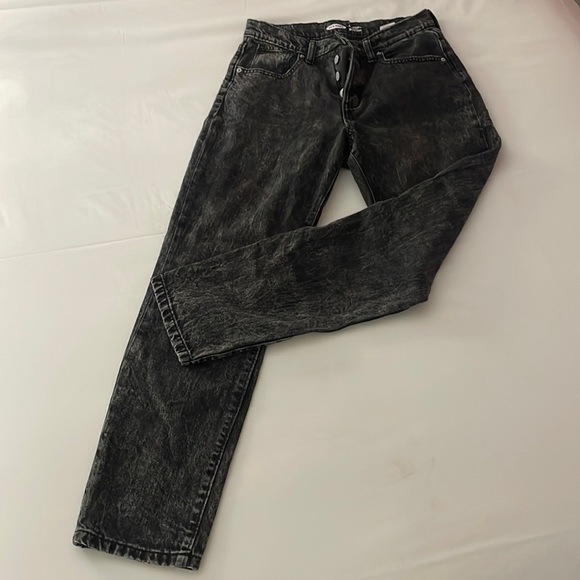 Old Navy- OG straight high rise jeans - size 14 - black denim - Picture 1 of 13